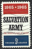 United States 1965. Scott #1267 (U) Salvation Army (Complete Issue) - Used Stamps
