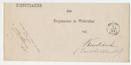 Delft - Koudekerke 1884 - Doorgezonden Naar Koudekerk - Unclassified