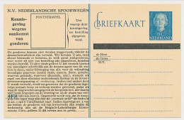 Spoorwegbriefkaart G. NS302 E - Postal Stationery