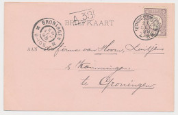 Kleinrondstempel Uithuistermeeden 1898 - Unclassified