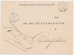 Kleinrondstempel Twelloo 1886 - Unclassified