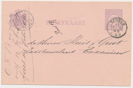 Kleinrondstempel Bergum 1888 - Non Classés