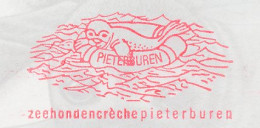 Meter Picture Postcard Netherlands 2000 Seal Sanctuary Pieterburen - Signed Lenie T Hart - Autres & Non Classés