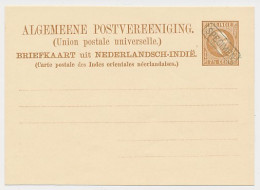 Ned. Indie Briefkaart G. 5 - SPECIMEN - Netherlands Indies
