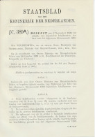 Staatsblad 1939 : Uitgifte Briefkaarten Algemeen Steuncomite - Lettres & Documents