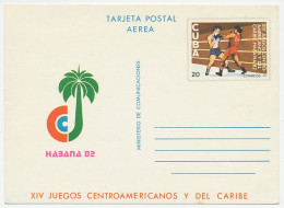 Postal Stationery Cuba 1982 Boxing - Habana 82  - Autres & Non Classés