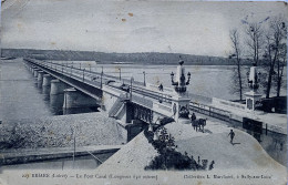 CPA (Loiret). BRIARE, Le Pont Canal (n°227) - Briare