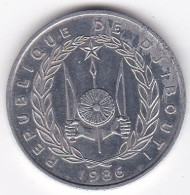 République De Djibouti 5 Francs 1986, En Aluminium , KM# 22, - Gibuti