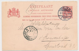 Briefkaart G. 66 A-krt. Berlijn Duitsland - S Gravenhage 1906 - Ganzsachen
