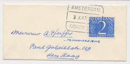 Treinblokstempel : Amsterdam - Dordrecht VII 1947 - Non Classés