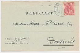 Firma Briefkaart Lochem 1921 - Firma Spaan - Non Classés