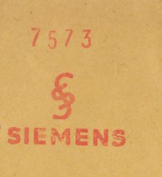 Meter Cover Denmark 1949 Siemens - Electricité