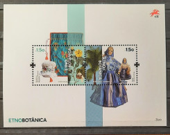 2023 - Portugal - MNH - Ethnobotany -Interaction Of Humans With Plants - Block Of 2 Stamps - Blocs-feuillets