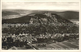 71861550 Neustadt Odenwald Mit Burg Breuberg Fliegeraufnahme Neustadt - Autres & Non Classés