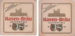 5001727 Bierdeckel Quadratisch - Hasen - Meisterhaft - Beer Mats