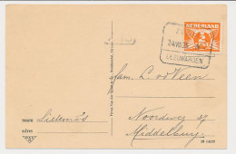 Treinblokstempel : Zwolle - Leeuwarden IV 1925 - Non Classés