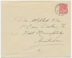 Envelop G. 20 B Papendrecht - Amsterdam 1915 - Entiers Postaux