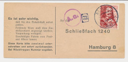 Almelo - Hamburg Duitsland 1943 - Liebesgabenpaket - Unclassified