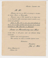 Postblad G. 13 Particulier Bedrukt Haarlem 1916 - Postal Stationery