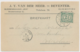 Firma Briefkaart Deventer 1910 - Bloemisterij - Non Classés