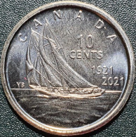 Canada 10 Cents, 2021 Bluenos UC176 - Canada