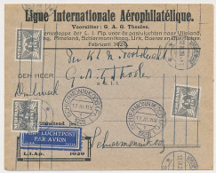 VH H 34 B IJspostvlucht S Gravenhage - Schiermonnikoog 1929 - Non Classés