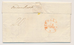 Distributiekantoor Oudenbosch - Breda - Middelburg 1842 - ...-1852 Prephilately