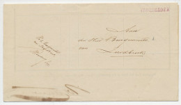 Naamstempel Noordbroek 1871 - Brieven En Documenten