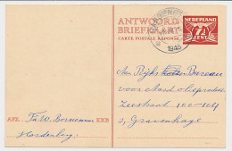 Briefkaart G. 274 A-krt. Hardenberg - Den Haag 1945 - Postwaardestukken