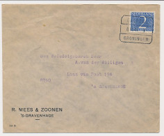 Treinblokstempel : Delfzijl - Groningen V 1949 - Unclassified