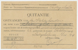 Telegraaf Kwitantie Oude Pekela 1924 - Zonder Classificatie