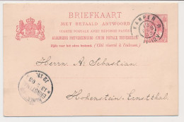 Briefkaart G. 58 A Kampen - Duitsland 1903 - Entiers Postaux