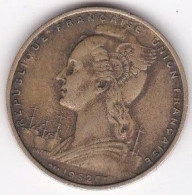 Côte Française De Somalie Union Française . 20 Francs 1952, En Bronze Aluminium, Lec# 47 - Djibouti