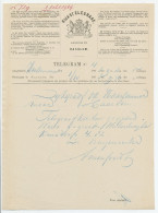 Telegram Haarlemmermeer - Haarlem 1868 - Zonder Classificatie