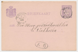 Veghel - Kleinrondstempel Uden 1890 - Non Classés