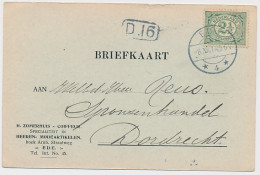 Firma Briefkaart Ede 1914 - Coiffeur - Modeartikelen - Non Classés