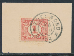 Grootrondstempel Zoelmond 1912 - Postal History