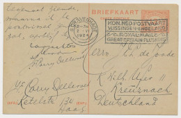 Briefkaart G. 197 Z-1 Den Haag - Duitsland 1924 - Interi Postali