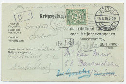 Soltau Duitsland - Den Haag - Breda 1916 - Krijgsgevangenekaart - Unclassified