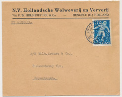 Firma Envelop Hengelo 1948 - Wolweverij - Ververij - Zonder Classificatie