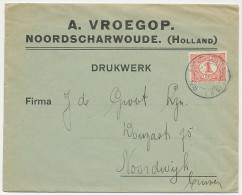 Firma Envelop ( Met Inhoud ) Noordscharwoude 1918 -Groentehandel - Zonder Classificatie