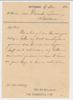 Briefkaart G. 22 Particulier Bedrukt Rotterdam 1880 - Entiers Postaux
