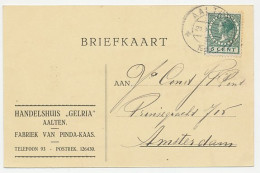 Firma Briefkaart Aalten 1929 - Pindakaas - Zonder Classificatie
