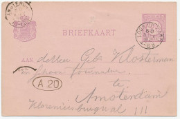 Kleinrondstempel Loon Op Zand 1892 - Unclassified