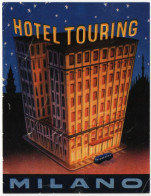Milano - Hotel Touring - & Hotel, Label - Etiquettes D'hotels