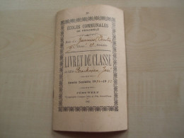 Ancien Livret De Classe 1942-1943 ECOLES COMMUNALES DE PERUWELZ école Des Garçons (centre ) - Diploma & School Reports