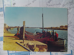 D 34 - Valras - Sur Le Port, Les Pêcheurs Embarquent Les Filets - Autres & Non Classés