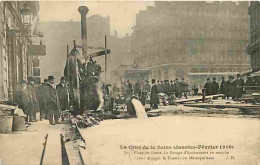 75 - Paris - La Grande Crue De La Seine De 1910 - Place De Rome - La Pompe D'épuisement En Marche Pour Dégager Le Tunnel - Überschwemmung 1910