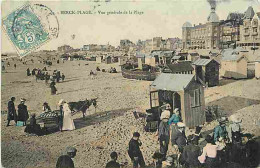 62 - Berck Plage - Vue Générale De La Plage - Colorisée - Animé - Ecrite En 1907 - CPA - Voir Scans Recto-Verso - Berck