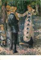 Art - Peinture - Auguste Renoir - La Balançoire - The Swing - Musée Du Louvre De Paris - CPM - Carte Neuve - Voir Scans  - Paintings